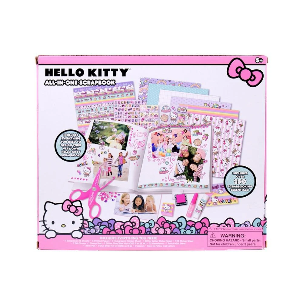 商品Hello Kitty|All-in-One DIY, Design Your Own Scrapbook with Essentials,价格¥158,第2张图片详细描述