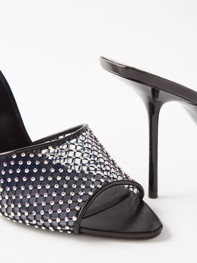 商品Yves Saint Laurent|Luz 95 crystal-embellished mules,价格¥11206,第5张图片详细描述