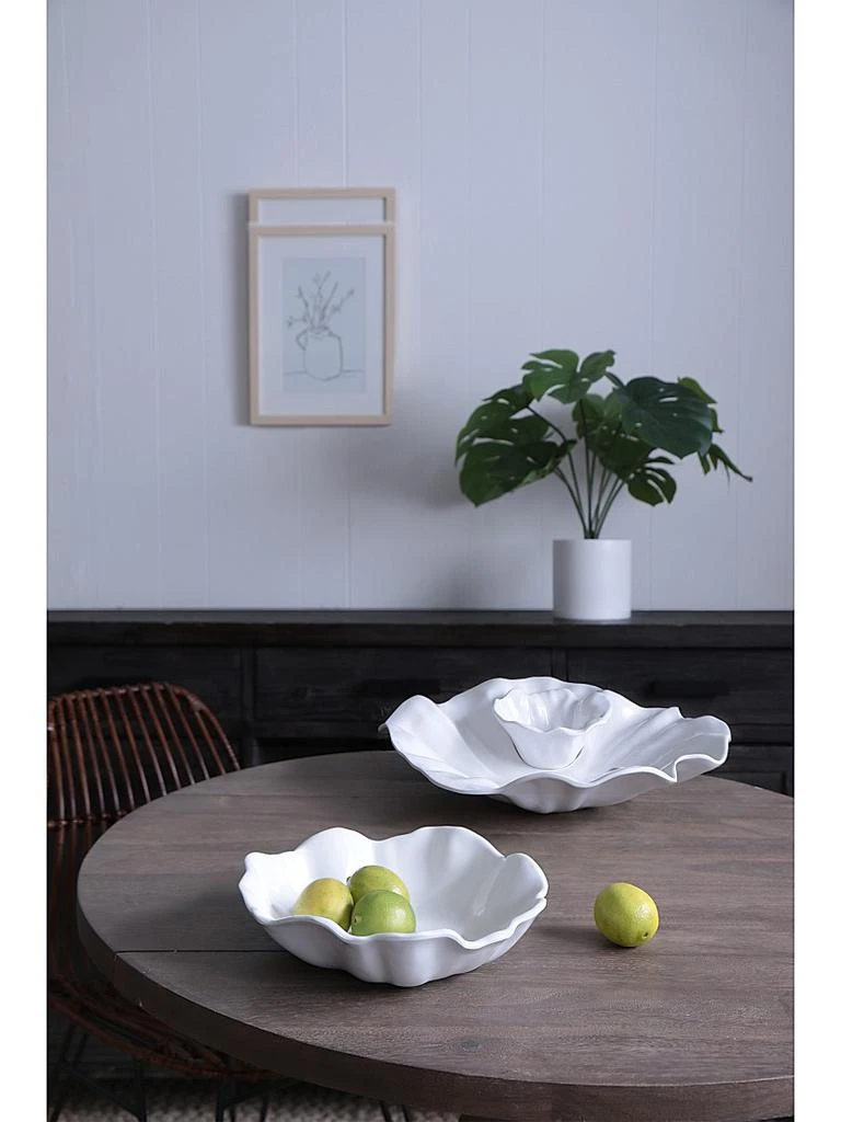 商品Beatriz Ball|Vida Bloom Chip & Dip Bowl,价格¥552,第4张图片详细描述