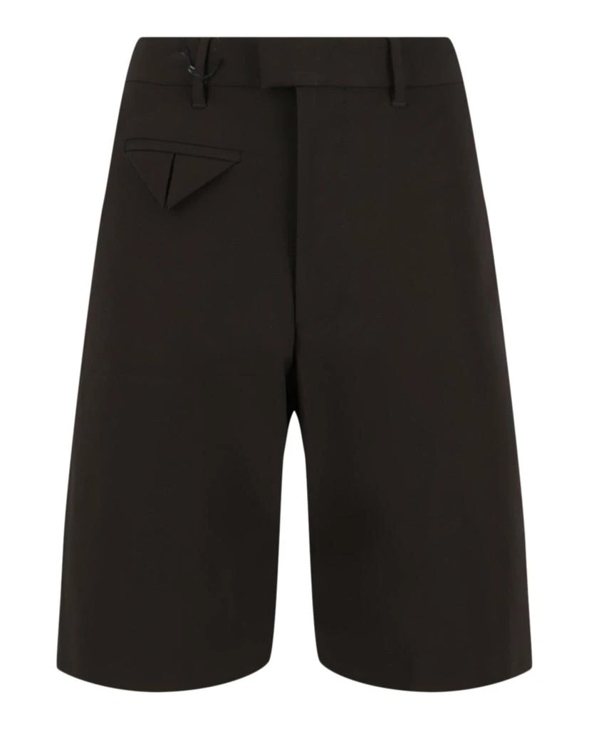 商品Bottega Veneta|High Rise Wide Tuck Half Pants,价格¥1862,第1张图片