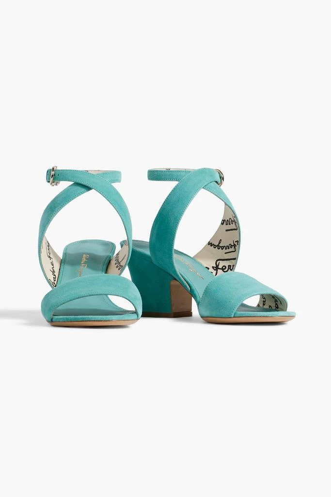 商品Salvatore Ferragamo|Sheena suede sandals,价格¥1355,第2张图片详细描述