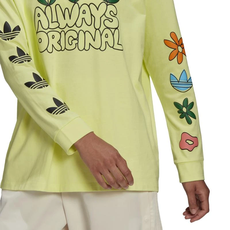 商品Adidas|adidas Originals Graphic Long Sleeve T-Shirt - Women's,价格¥233,第4张图片详细描述