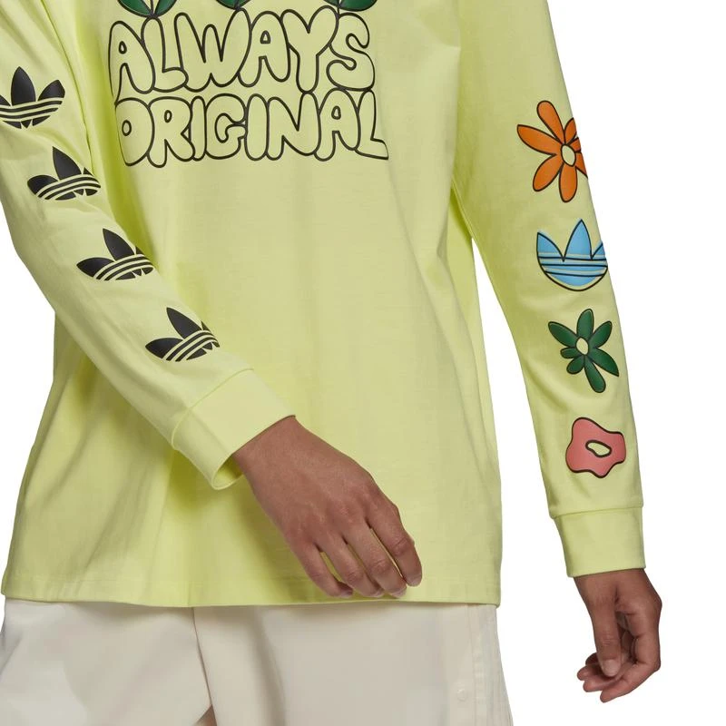 商品Adidas|adidas Originals Graphic Long Sleeve T-Shirt - Women's,价格¥225,第4张图片详细描述