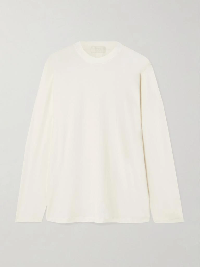 商品SKIMS|Boyfriend 弹力莫代尔棉质混纺平纹布 T 恤（颜色：marble）,价格¥258,第1张图片