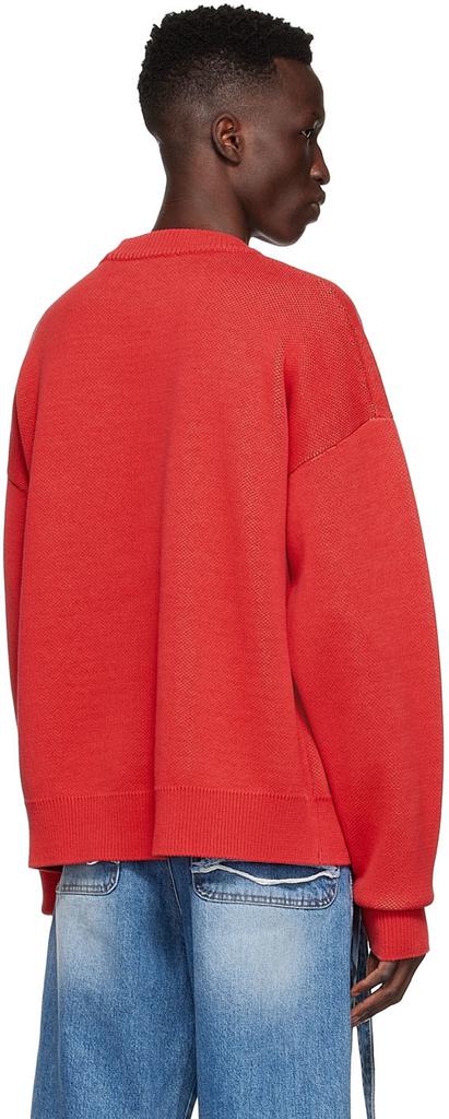 Red Cotton Sweater商品第3张图片规格展示