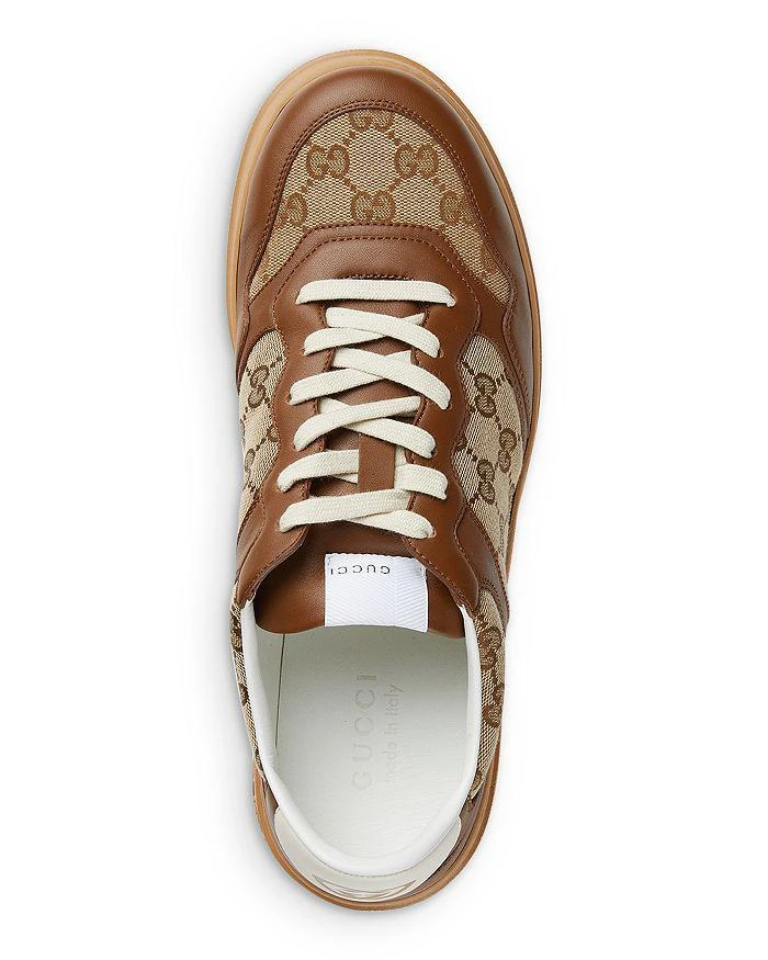 商品Gucci|Men's Chunky B Lace Up Sneakers,价格¥6903,第3张图片详细描述