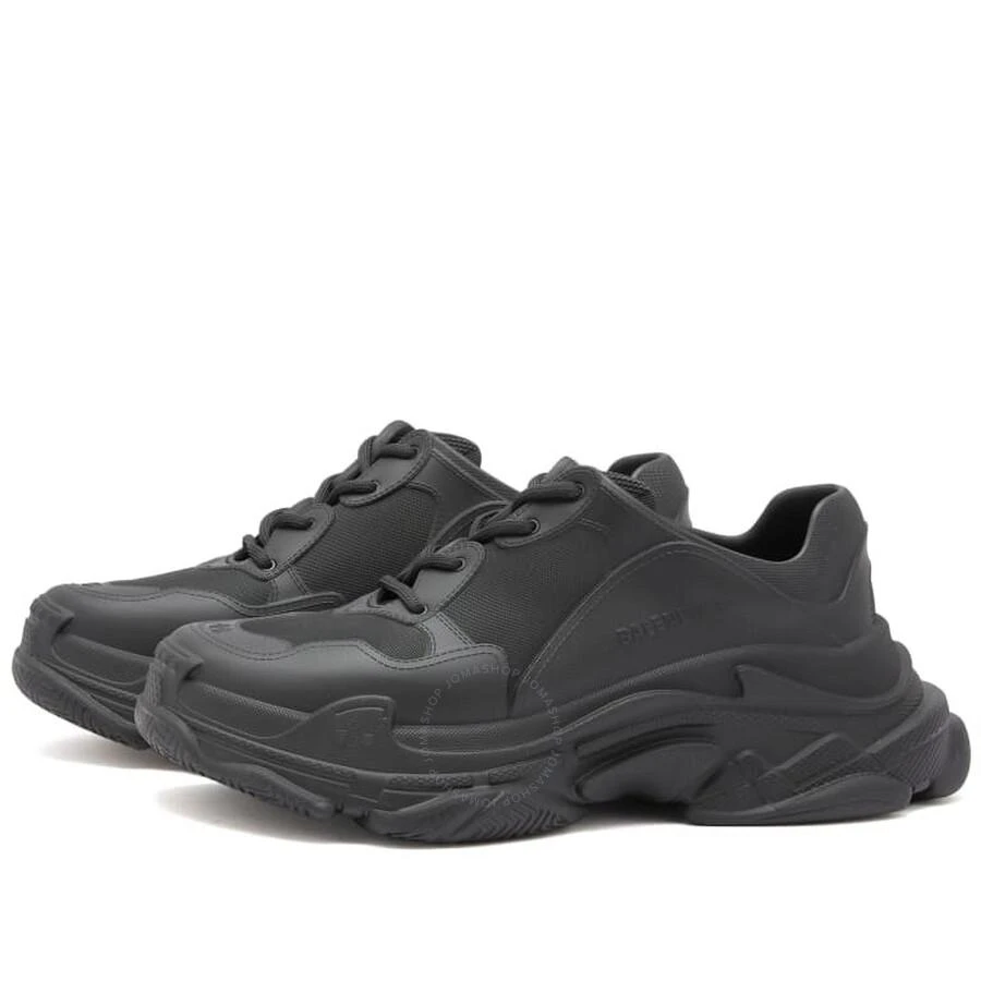 商品Balenciaga|Black EVA Triple S Mold Low-Top Sneakers,价格¥3557,第2张图片详细描述