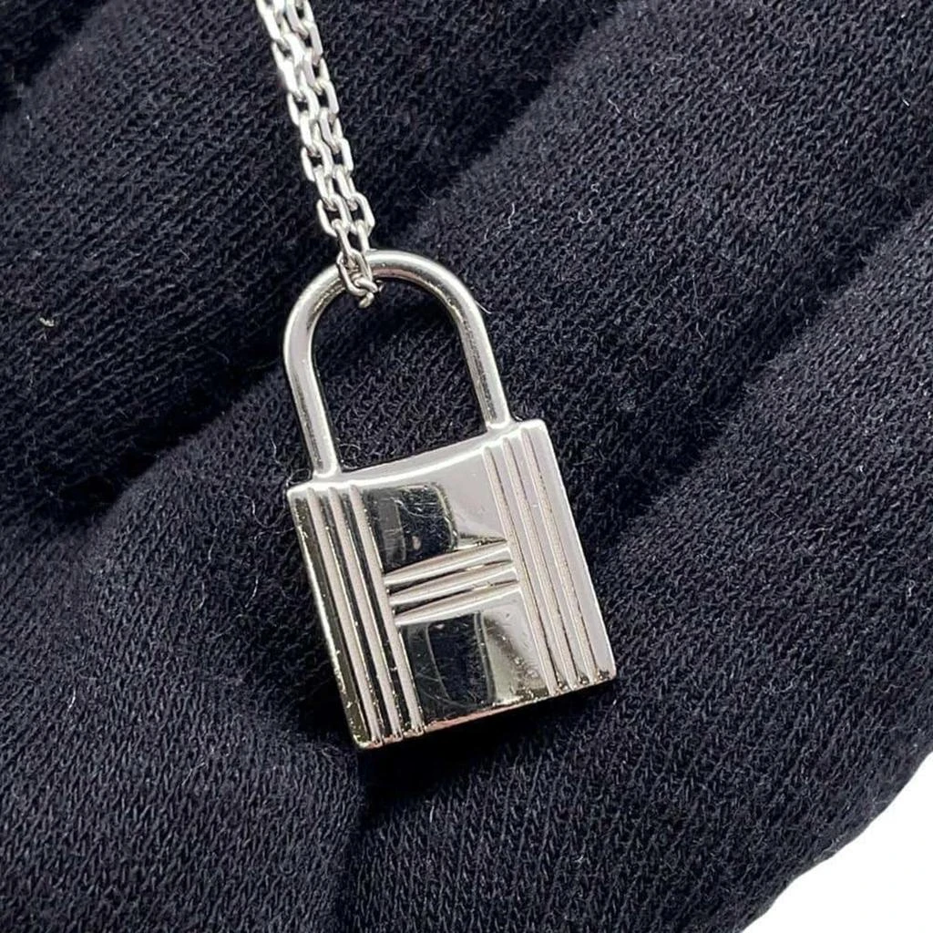 Kelly Etoupe Swift Leather Necklace (Pre-Owned) 商品