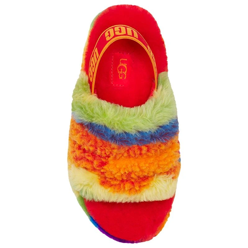 商品UGG|UGG Fluff Yeah Slides - Girls' Grade School,价格¥333,第4张图片详细描述
