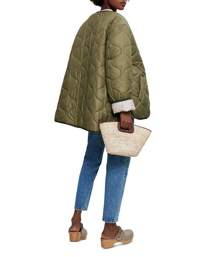 商品Maje|Brandino Reversible Coat,价格¥2095,第2张图片详细描述