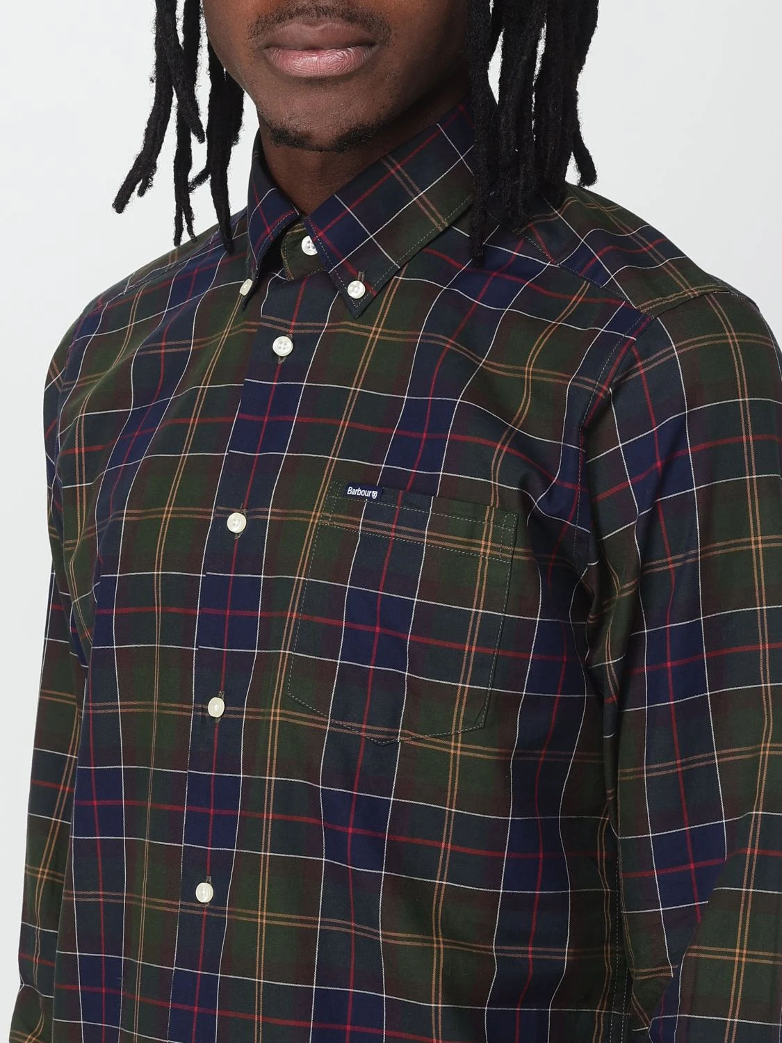 商品【商品预售7天】 Barbour|Barbour 男士衬衫 MSH4982MSHTN11 黑色,价格¥932,第5张图片详细描述