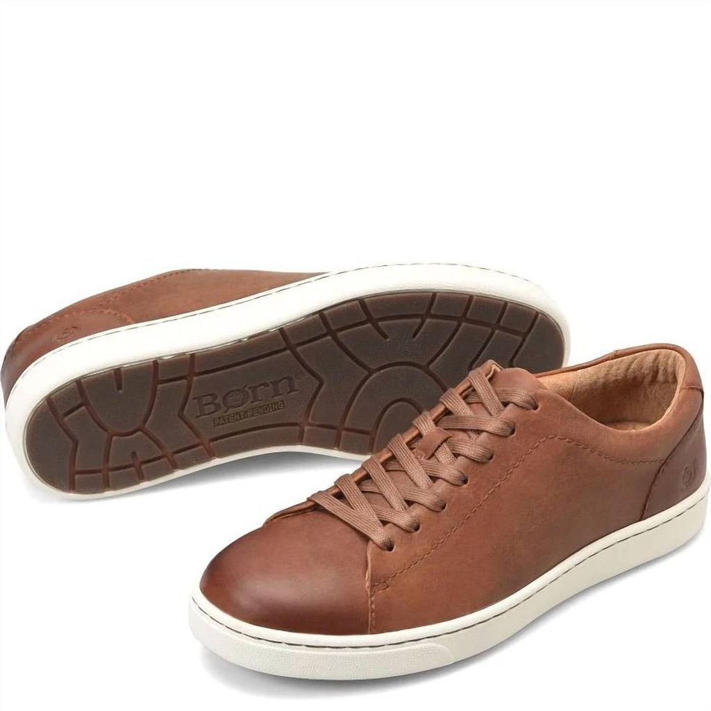 Herren-Sneaker Allegheny II aus Leder in Hellbraun image 2