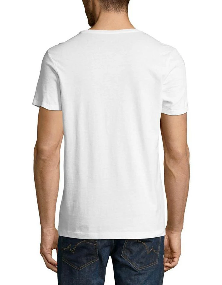 商品Calvin Klein|Logo Line Cotton Tee,价格¥122,第3张图片详细描述