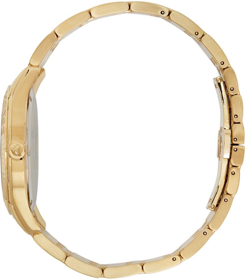 商品Versace|Gold Greca Time Watch,价格¥9318,第4张图片详细描述