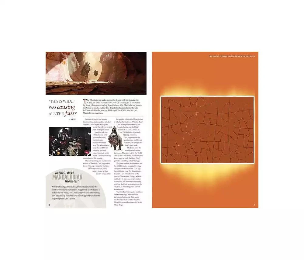 商品Barnes & Noble|Star Wars- The Mandalorian Sticker Art Puzzles by Steve Behling,价格¥119,第4张图片详细描述