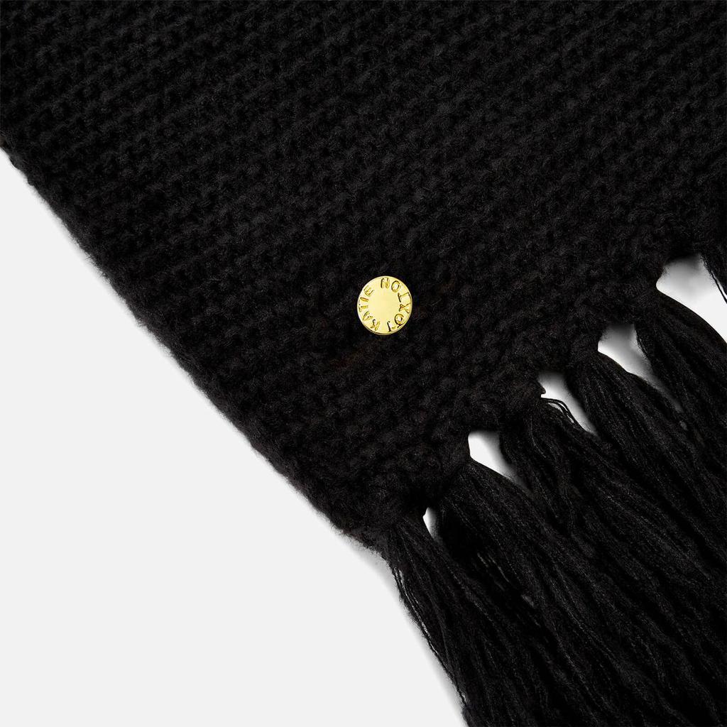 Katie Loxton Fringed Knitted Scarf商品第3张图片规格展示