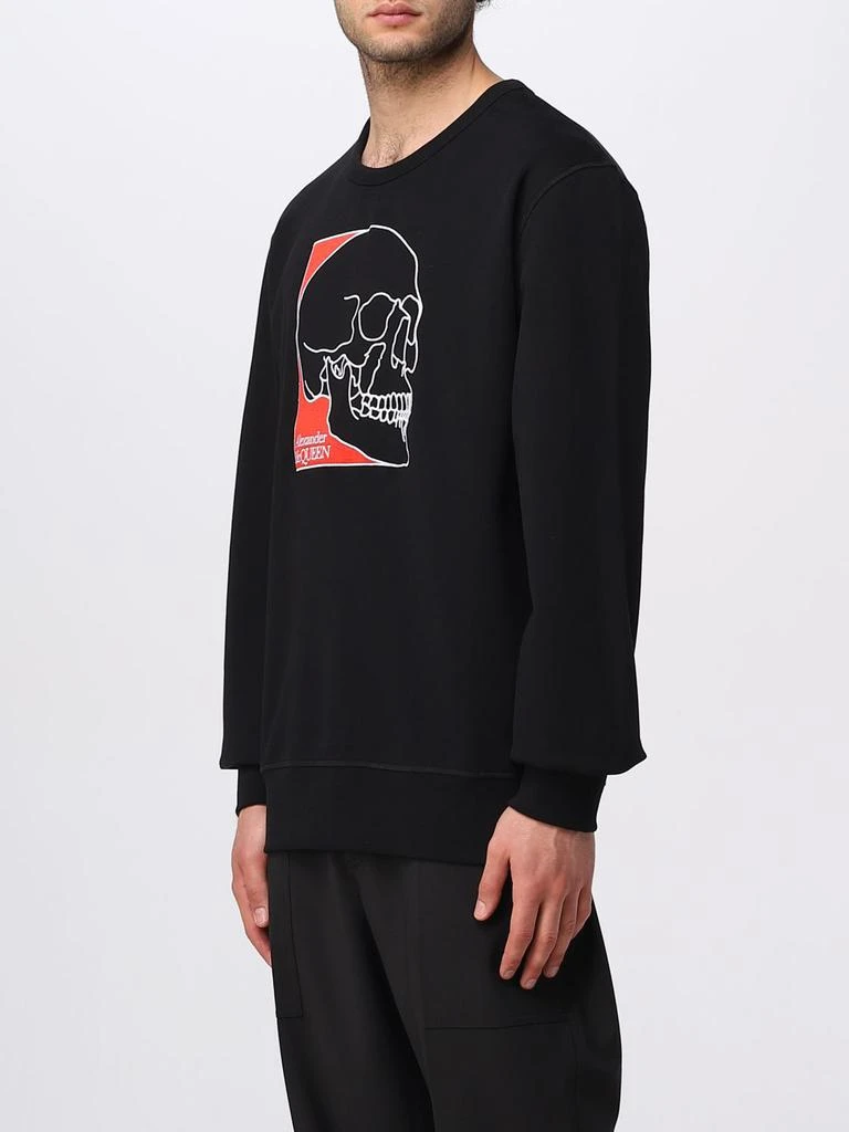商品Alexander McQueen|Alexander McQueen cotton sweatshirt with Skull print,价格¥3086,第4张图片详细描述