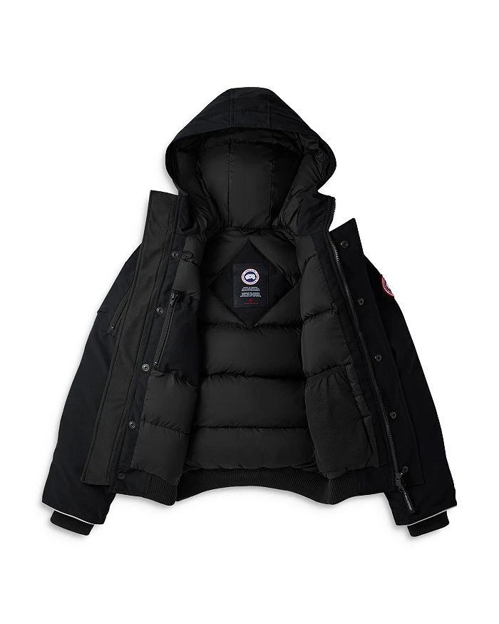 商品Canada Goose|Unisex Rundle Hooded Bomber Jacket - Big Kid,价格¥5206,第3张图片详细描述