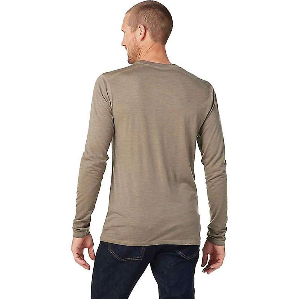 商品SmartWool|Men's Classic All-Season Plant-Based Dye Merino Base Layer Long Sleeve,价格¥428,第2张图片详细描述