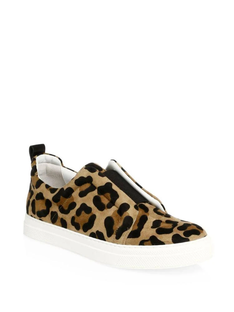 商品PIERRE HARDY|Pierre Hardy - Slider Suede Leopard Print Sneakers,价格¥1792,第1张图片