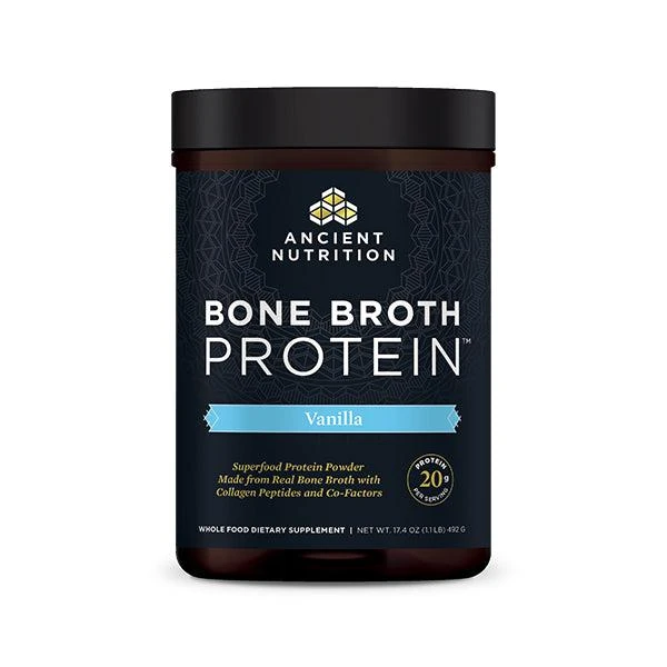 商品Ancient Nutrition|Bone Broth Protein™ Vanilla - 4-Pack 15.00% Off Auto renew,价格¥786,第1张图片