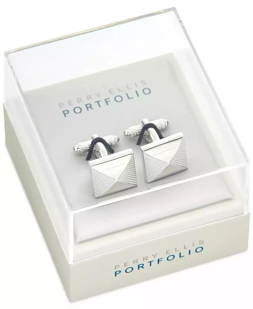 商品Perry Ellis|Men's Pyramid Cufflinks,价格¥192,第2张图片详细描述