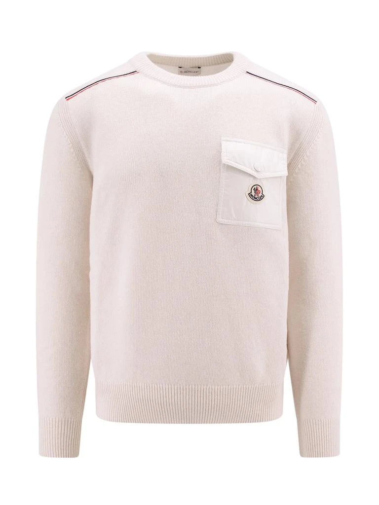 商品Moncler|Moncler Logo Patch Crewneck Jumper,价格¥3742,第1张图片