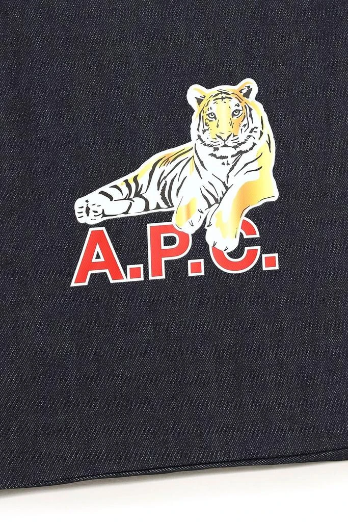 商品A.P.C.|DENIM LUNAR NEW YEAR TOTE BAG,价格¥570,第3张图片详细描述