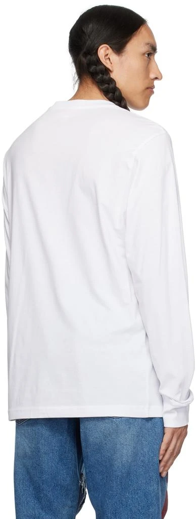 商品Diesel|White T-Just-Ls-D Long Sleeve T-Shirt,价格¥669,第3张图片详细描述