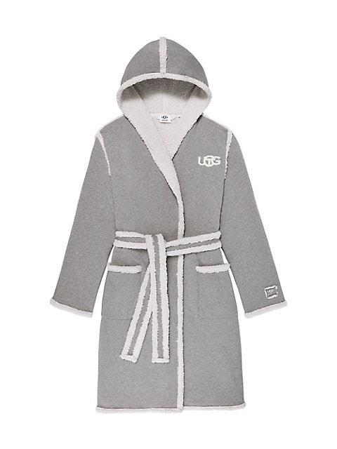 UGG x Telfar Hooded Faux Sherpa Robe商品第1张图片规格展示