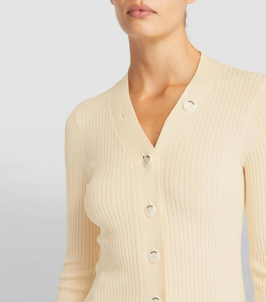商品Sandro|Ribbed Cardigan,价格¥2114,第5张图片详细描述