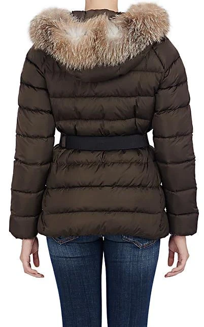 商品Moncler|Genette Fur-Trimmed Puffer羽绒服,价格¥12809,第3张图片详细描述