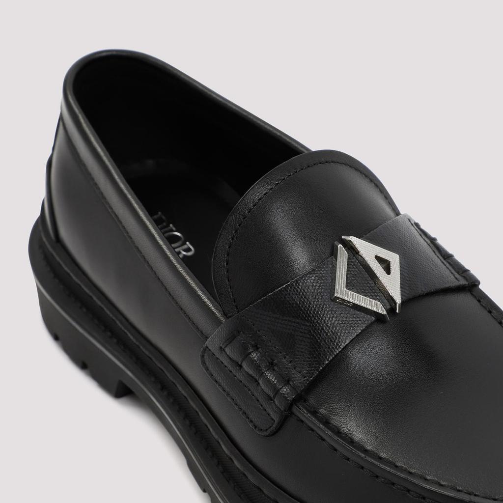 DIOR HOMME  LOGO PLAQUE LOAFERS SHOES商品第4张图片规格展示