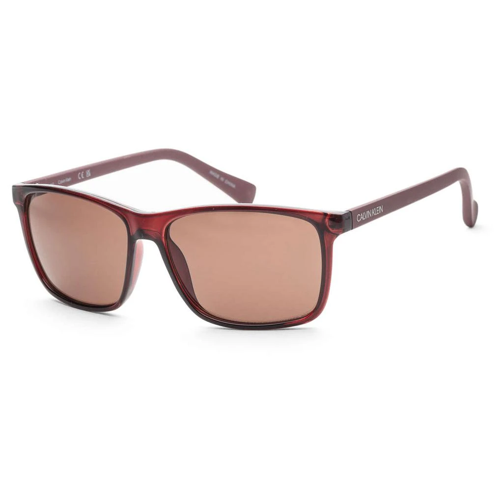 商品Calvin Klein|Calvin Klein Men's Red Square Sunglasses,价格¥154,第1张图片