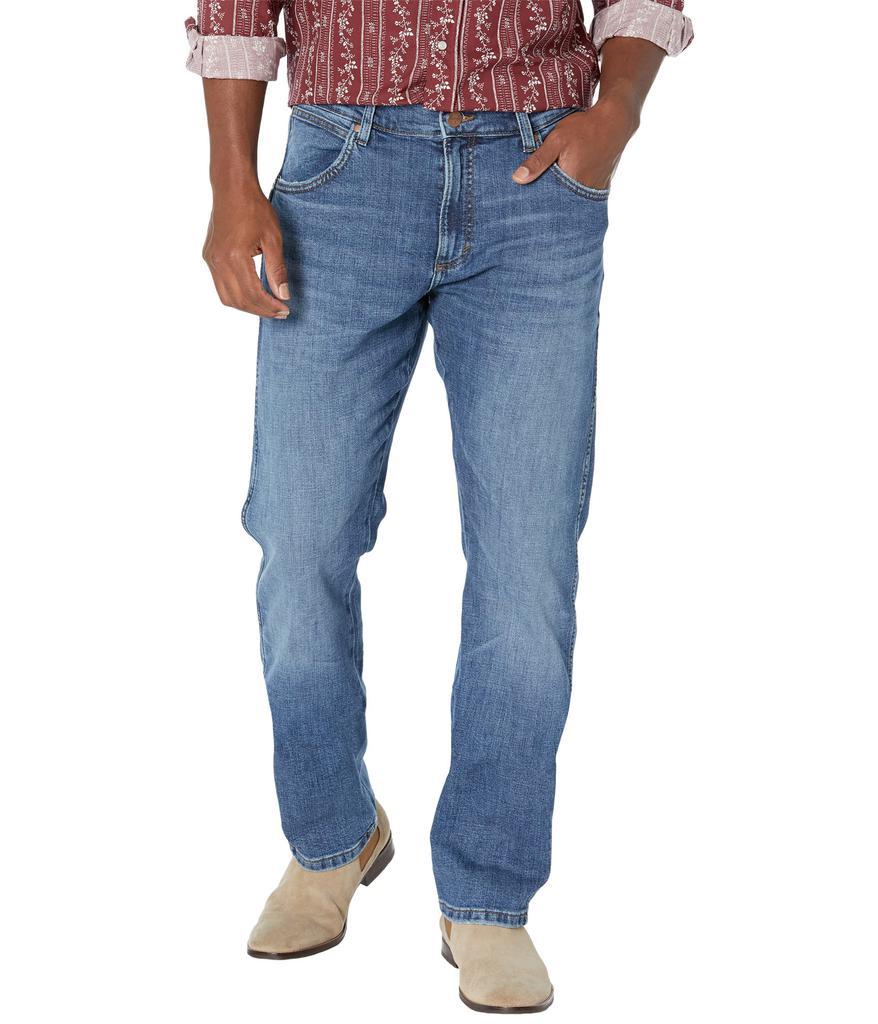 商品Wrangler|Retro Green Jeans Slim Straight in Ansley,价格¥596,第1张图片