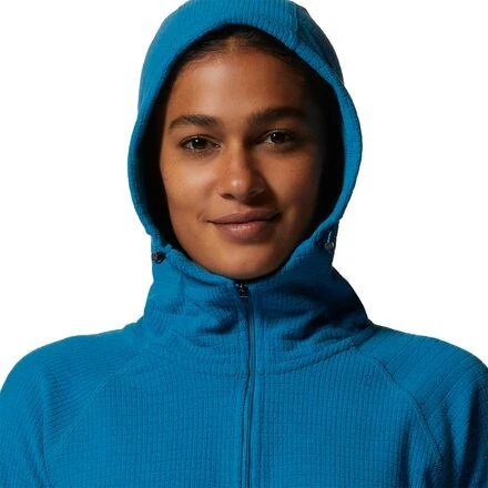 商品Mountain Hardwear|Summit Grid 1/2-Zip Hoodie - Women's,价格¥297,第3张图片详细描述