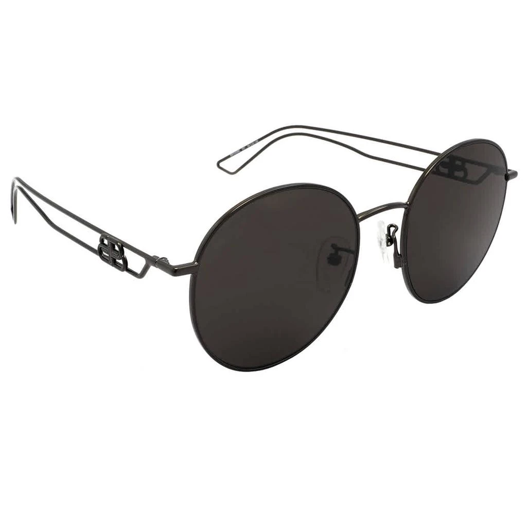 商品Balenciaga|Grey Round Unisex Sunglasses BB0060SK 001 56,价格¥1044,第1张图片