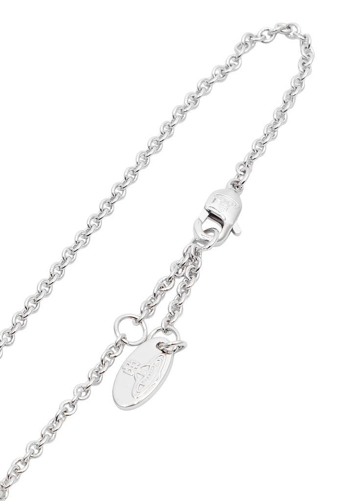 商品Vivienne Westwood|Mayfair Bas Relief silver-tone necklace,价格¥845,第6张图片详细描述