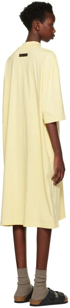 商品Essentials|Yellow Short Sleeve Minidress,价格¥212,第3张图片详细描述