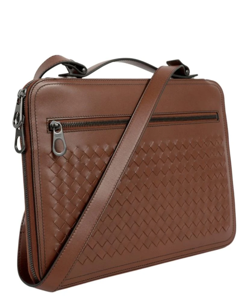 商品Bottega Veneta|Intrecciato Weave Leather Breifcase,价格¥5601,第2张图片详细描述