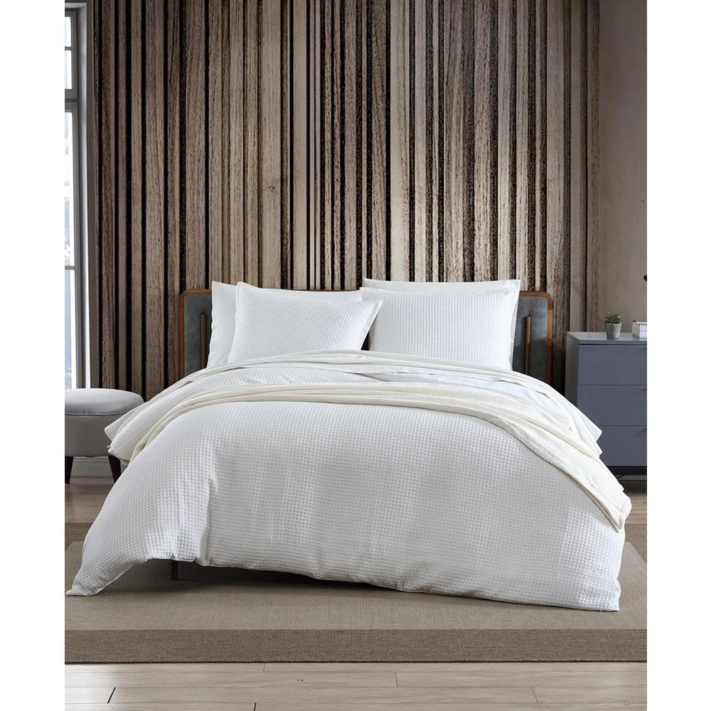 商品Eddie Bauer|CLOSEOUT! Alpine Waffle 3 Pc. Duvet Cover Set,价格¥654,第1张图片