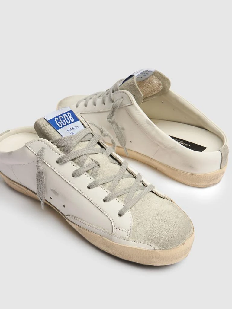 商品Golden Goose|20mm Super-star Leather Mule Sneakers,价格¥4547,第3张图片详细描述