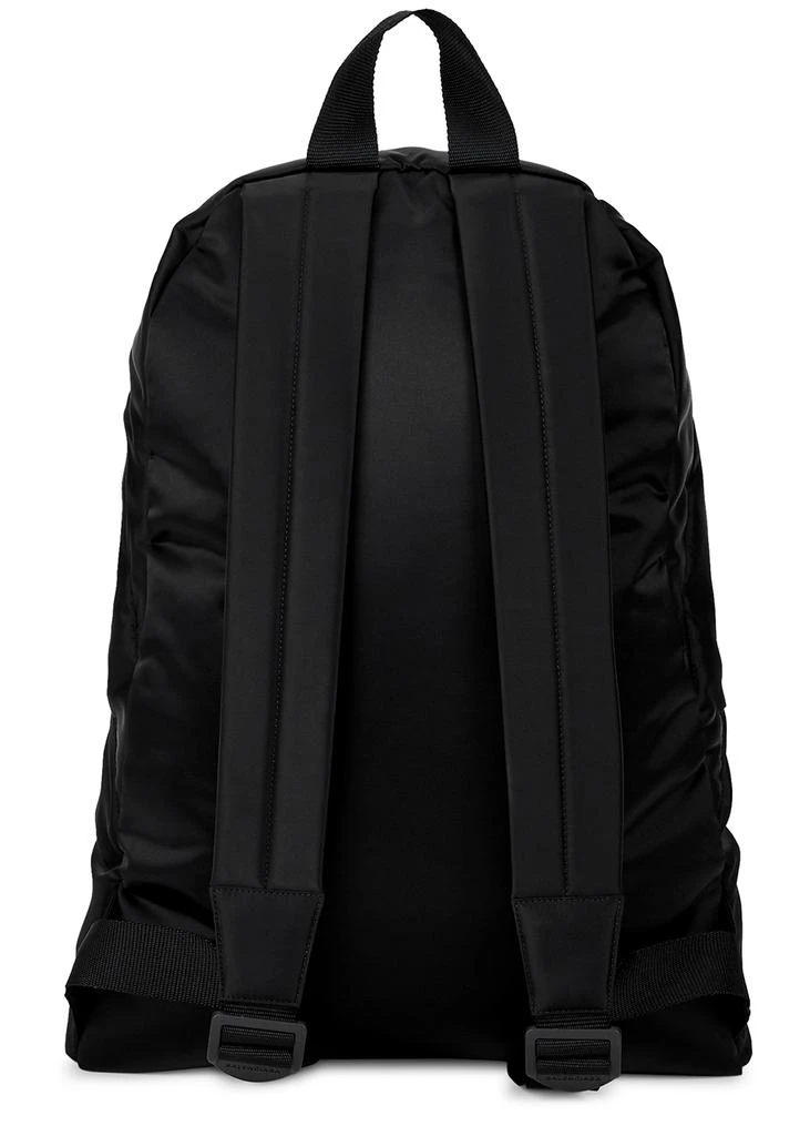商品Balenciaga|Oversized XL black satin backpack,价格¥8333,第2张图片详细描述