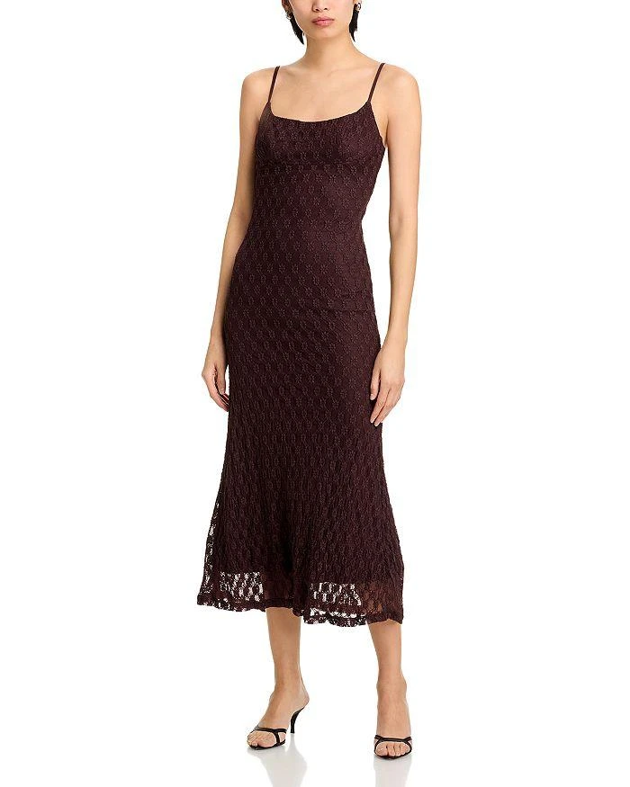 商品Bardot|Adoni Crochet Midi Dress,价格¥873,第1张图片详细描述