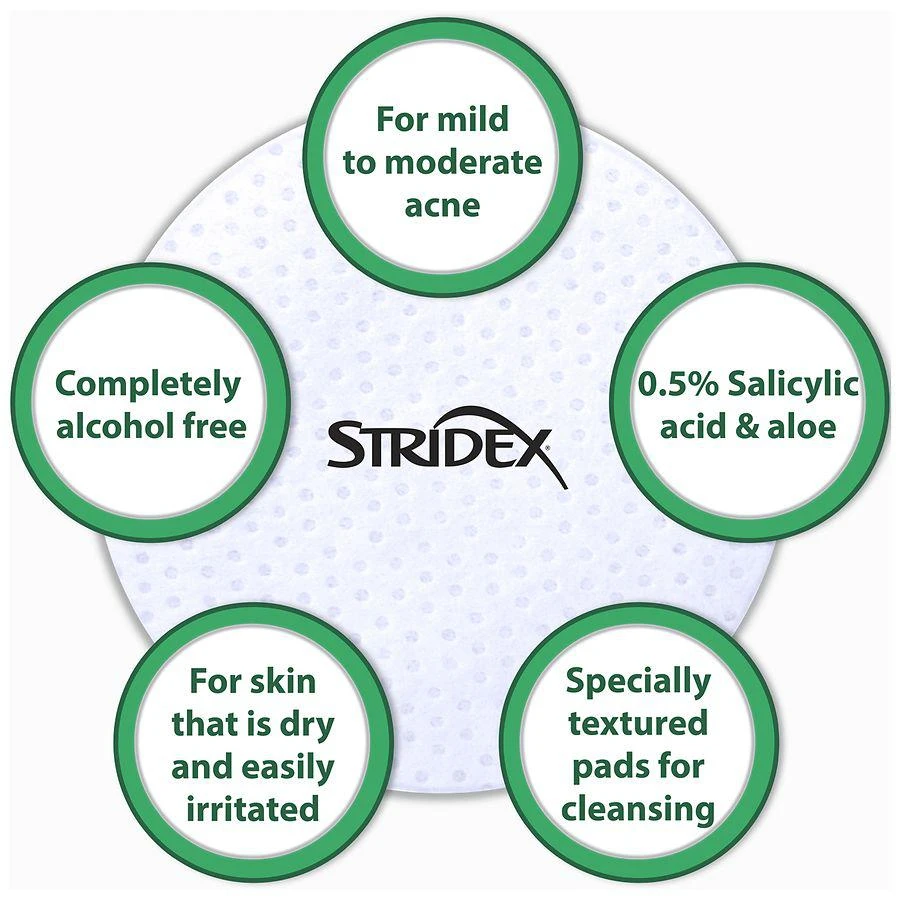 Stridex Sensitive Skin Pads 4