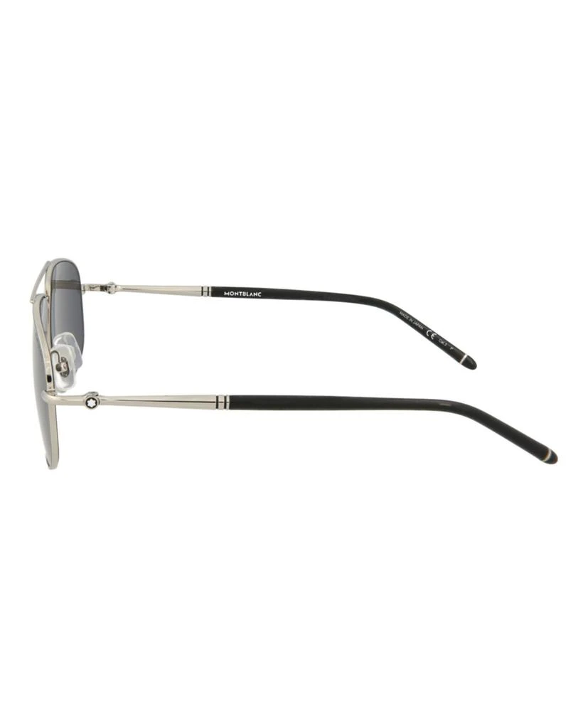 商品MontBlanc|Aviator-Style Metal Sunglasses,价格¥1319,第3张图片详细描述