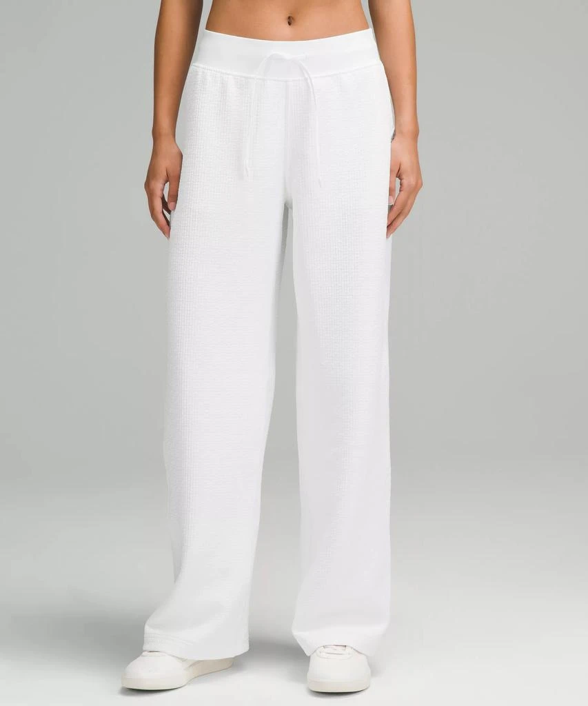 商品Lululemon|Textured High-Rise Wide-Leg Track Pant *Regular,价格¥624,第1张图片