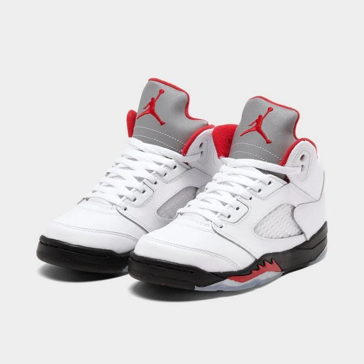 商品Jordan|Little Kids' Air Jordan Retro 5 Basketball Shoes,价格¥599,第2张图片详细描述