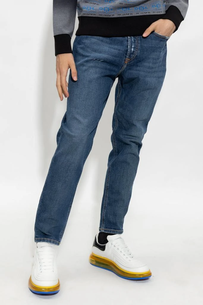 商品Diesel|Diesel 2005 D Finning Straight-Leg Logo Patch Jeans,价格¥359,第2张图片详细描述