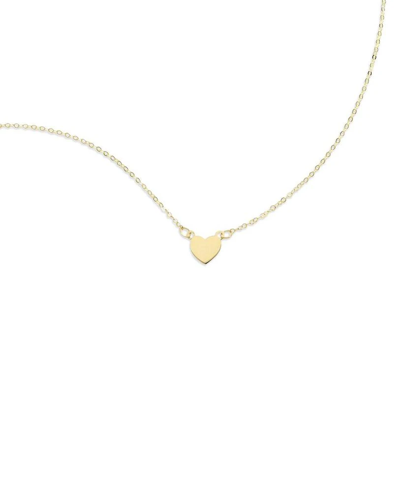 商品Bloomingdale's|Heart Pendant Necklace in 14K Yellow Gold, 18",价格¥1344,第1张图片详细描述